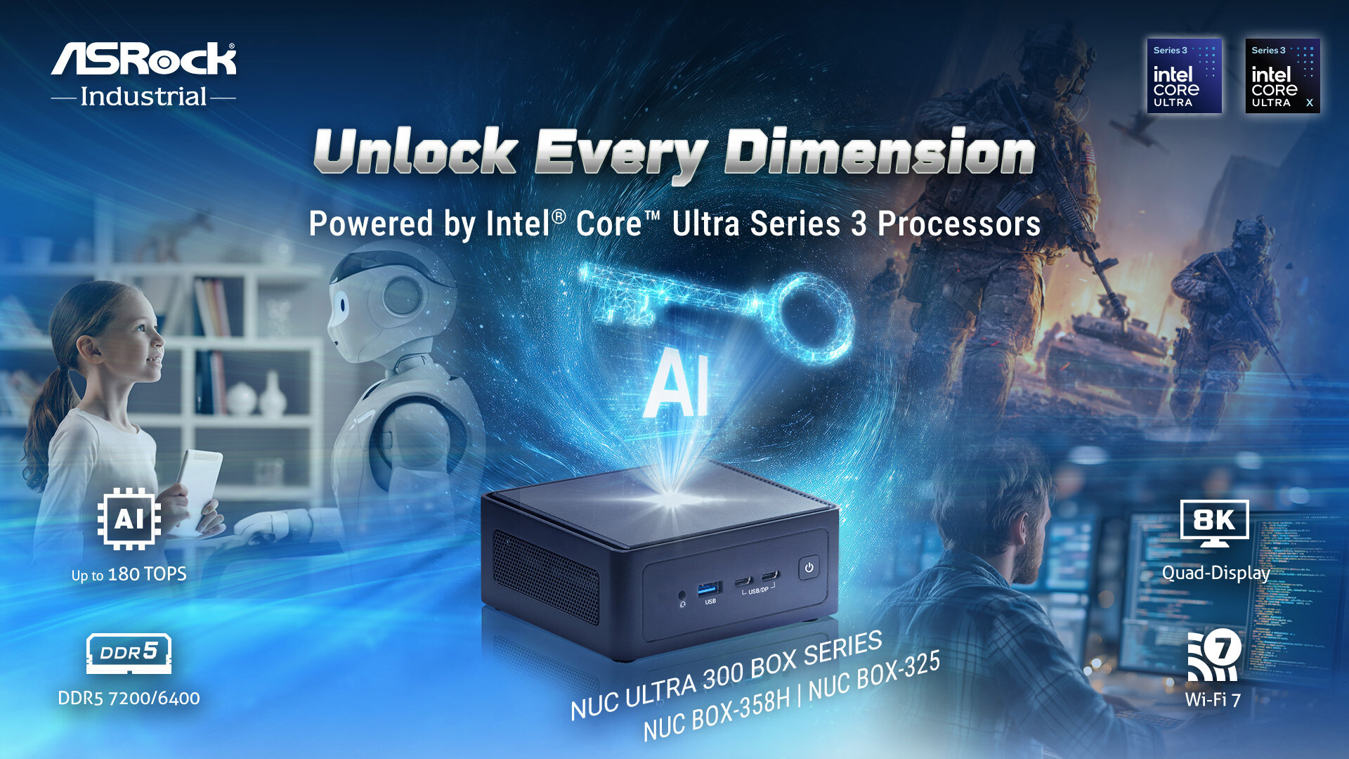ASRock Industrial - NUC BOX-358H